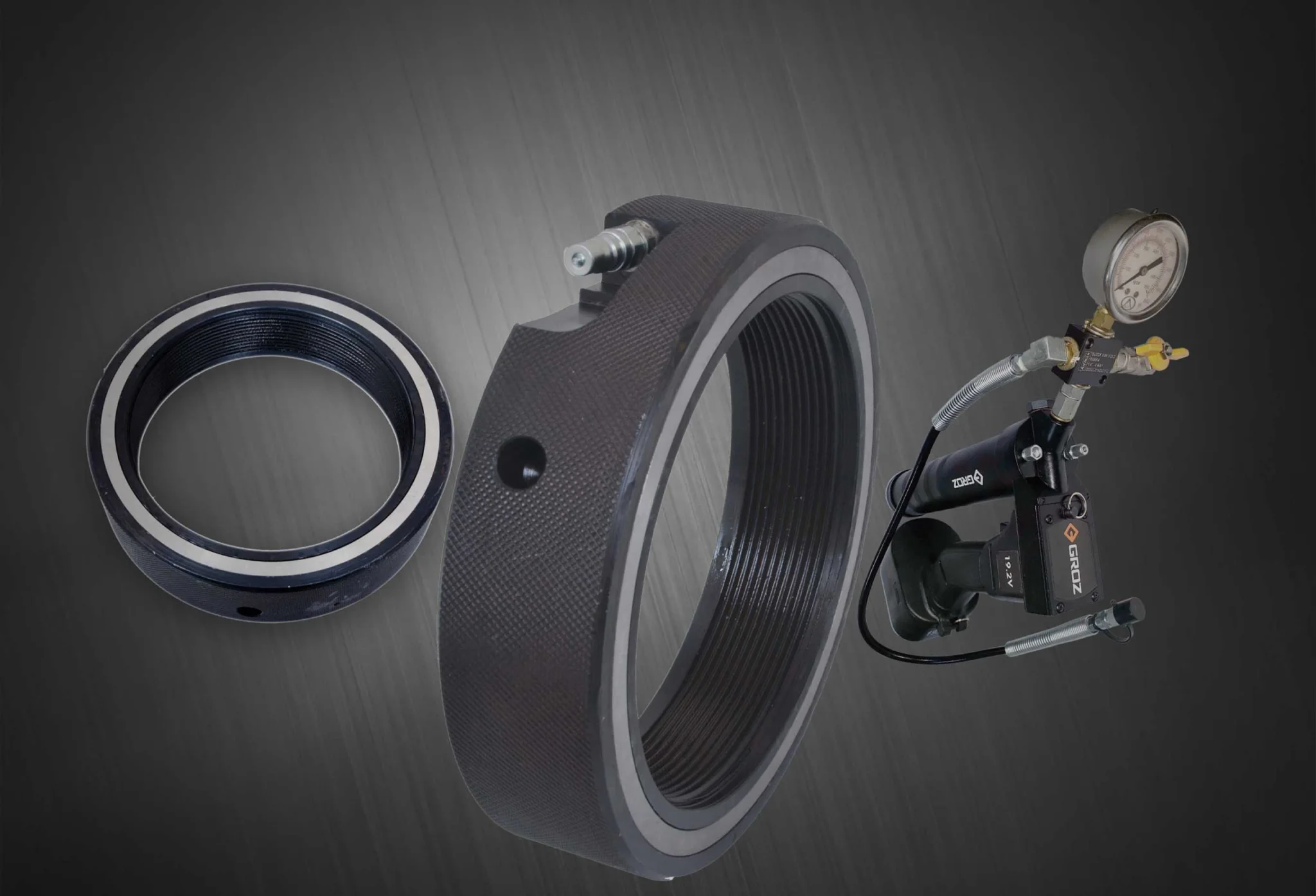 Hydraulic Grease Lock Nuts by Cowles Tool